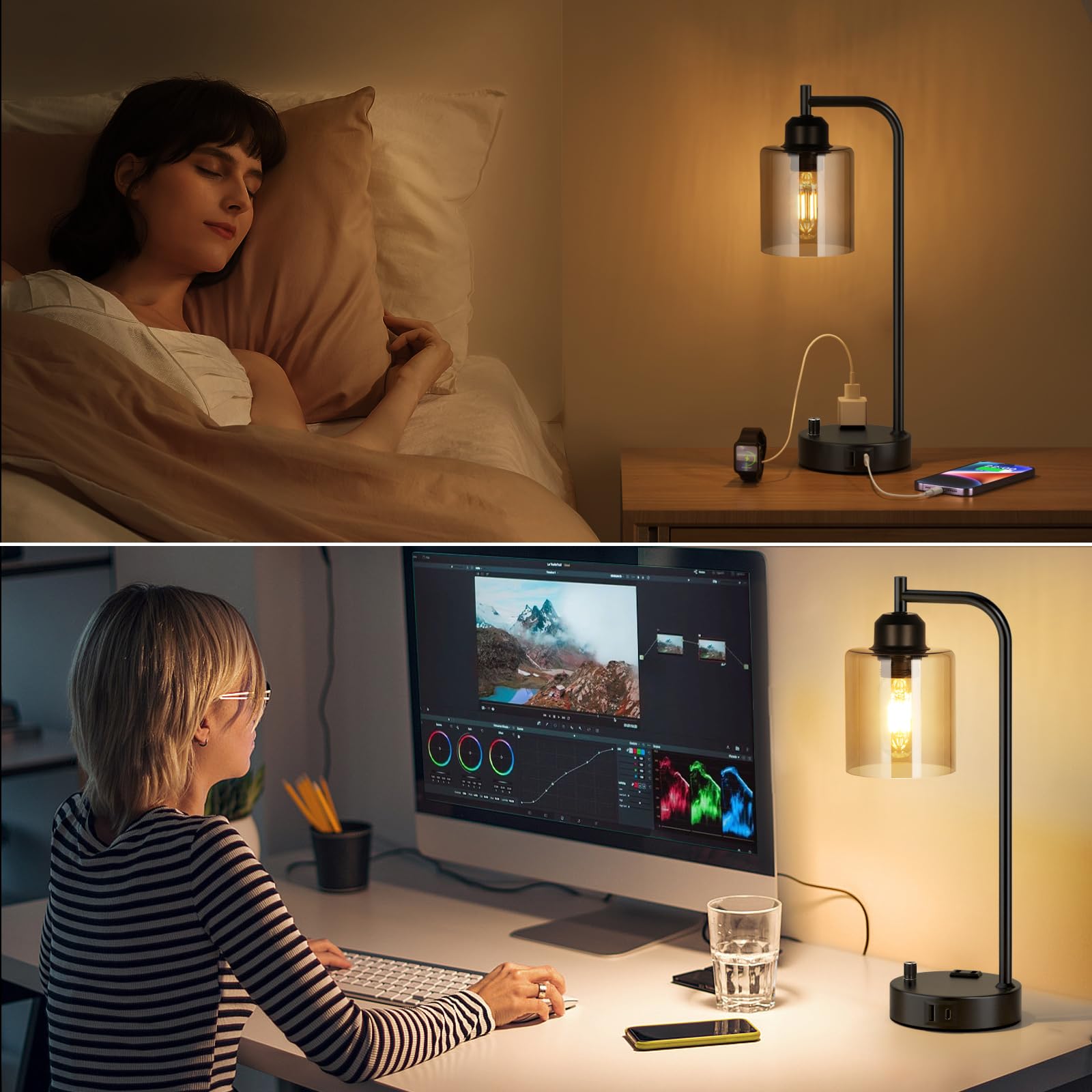 Innqoo lamps are designed for stability and reliable dimming without touch sensors.
