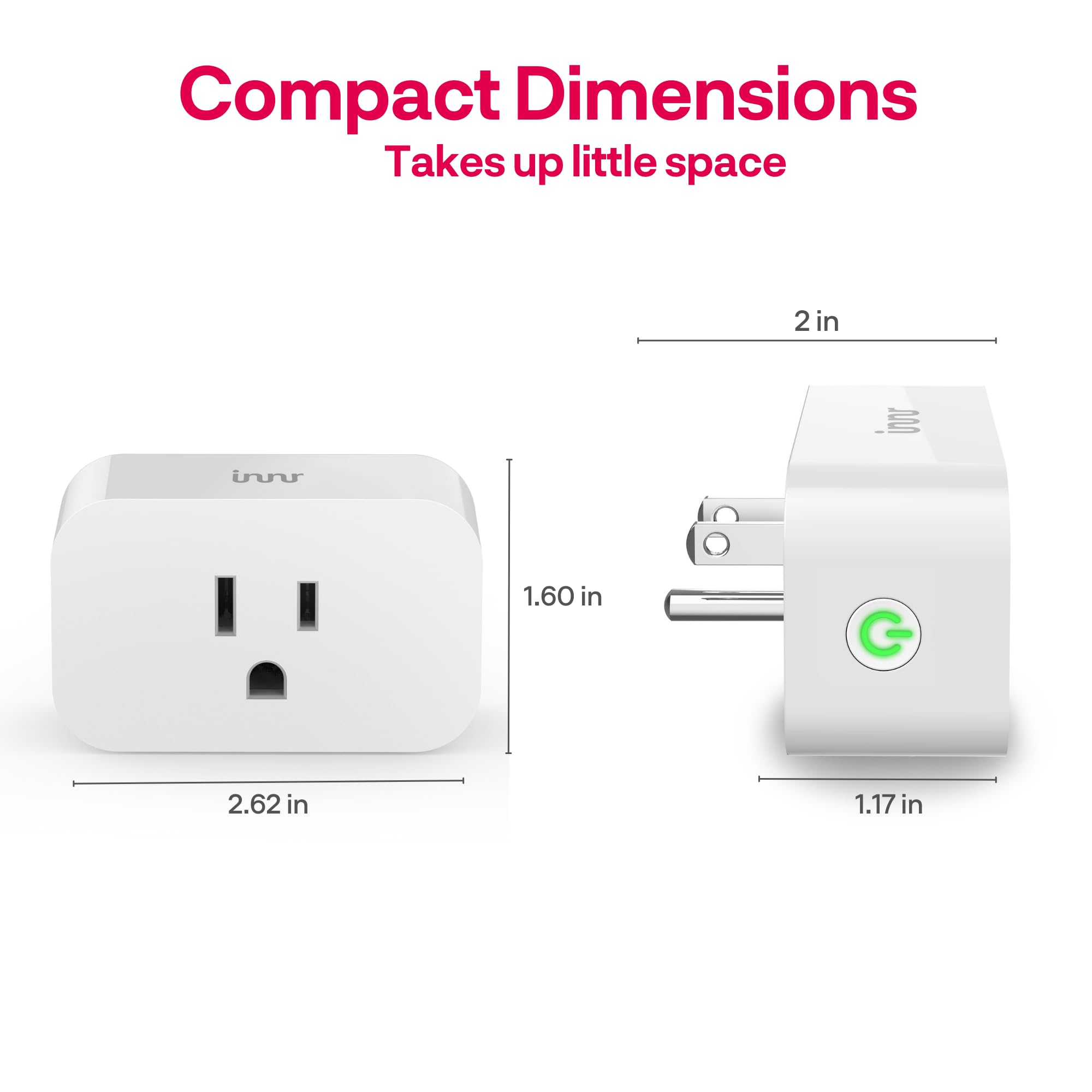 Innr Zigbee Smart Plug real-time energy tracking for appliances