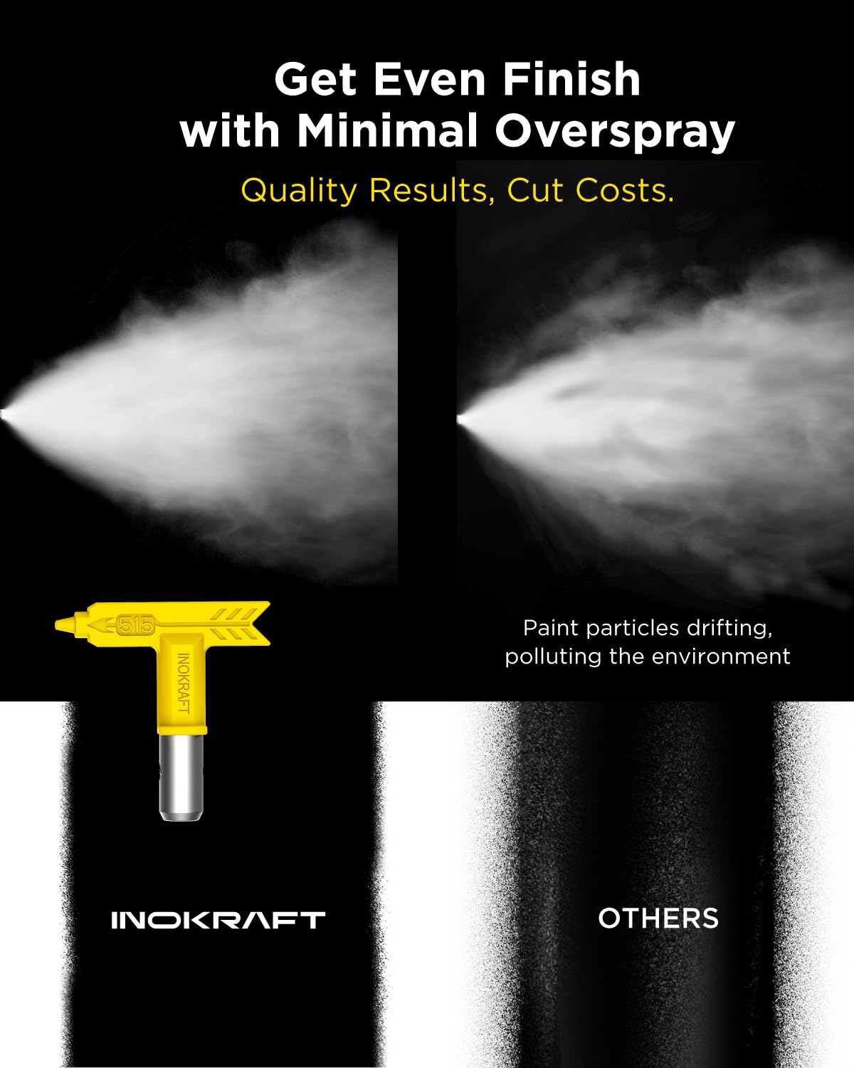 InoKraft MaXpray M1 Flush-Ease valve enables quick cleanup