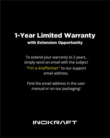 InoKraft MaXpray M3 accessory kit supports quick setup and use.