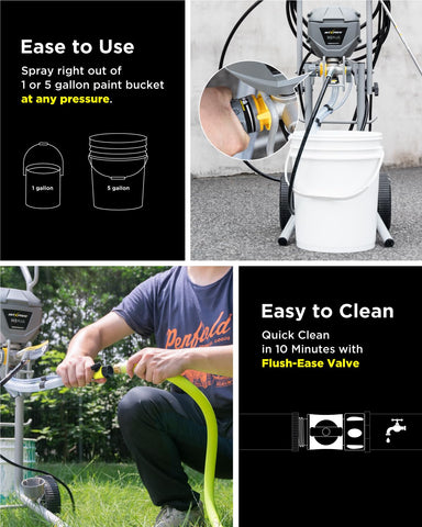 InoKraft MaXpray M3 high-performance motor ensures steady spray output.