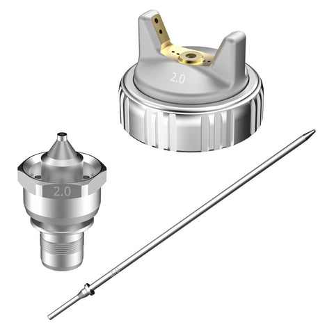 InoKraft nozzle set 2.0mm detail for smoother atomization