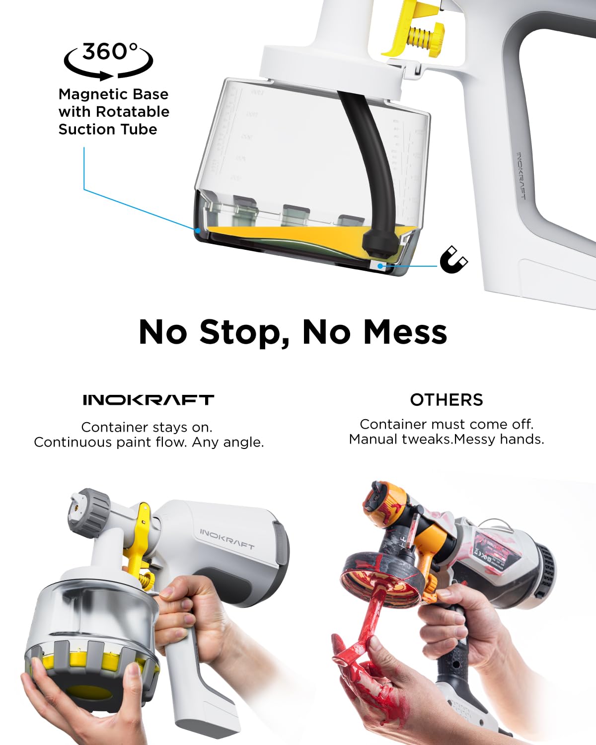 QuickFlush cleaning kit simplifies cleanup after painting projects.