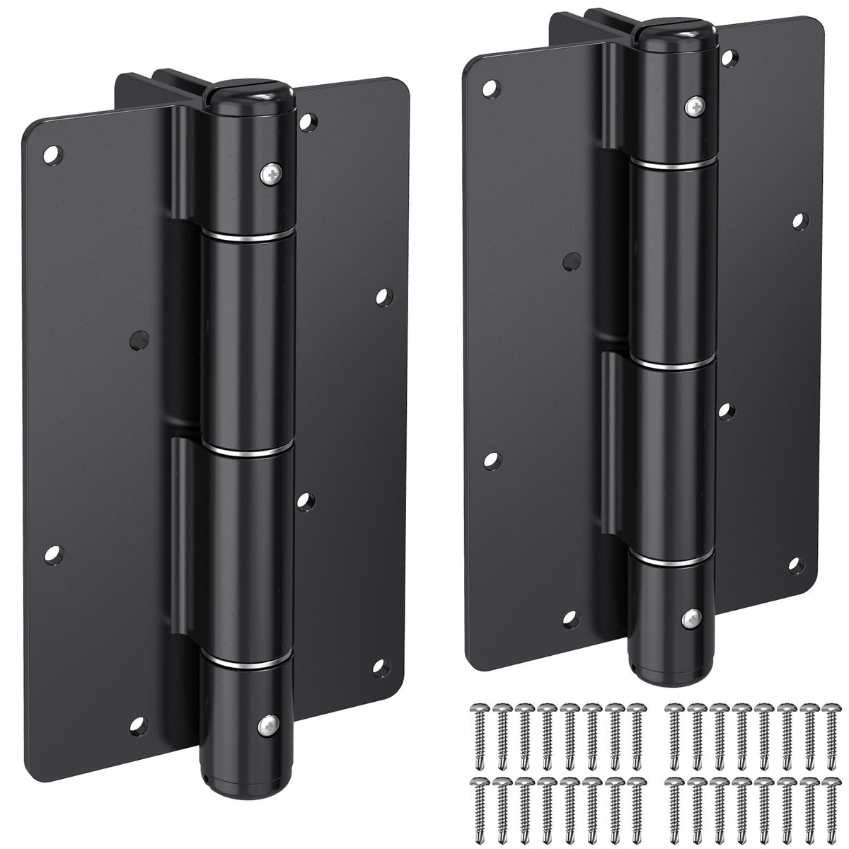 Insaga self-closing gate hinges demonstrate reliable, hands-free closure for wood and vinyl gates.