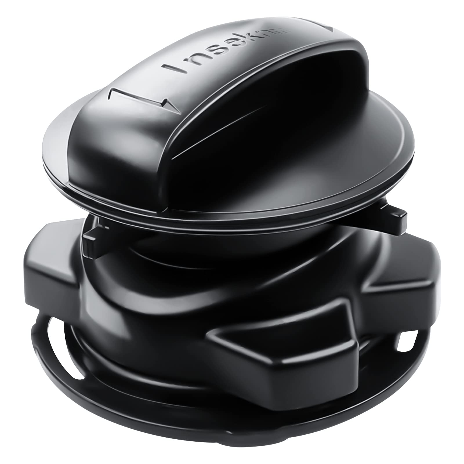 Inseknm Garbage Disposal 75257 magnetic stopper close-up shows a secure seal for disposal control.