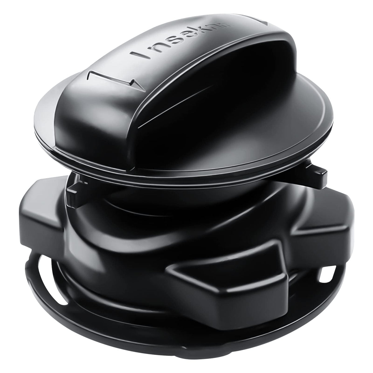 Inseknm Garbage Disposal 75257 magnetic stopper close-up shows a secure seal for disposal control.