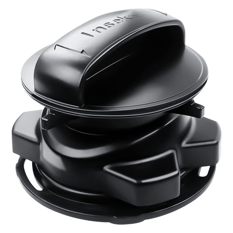 Inseknm Garbage Disposal 75257 magnetic stopper close-up shows a secure seal for disposal control.