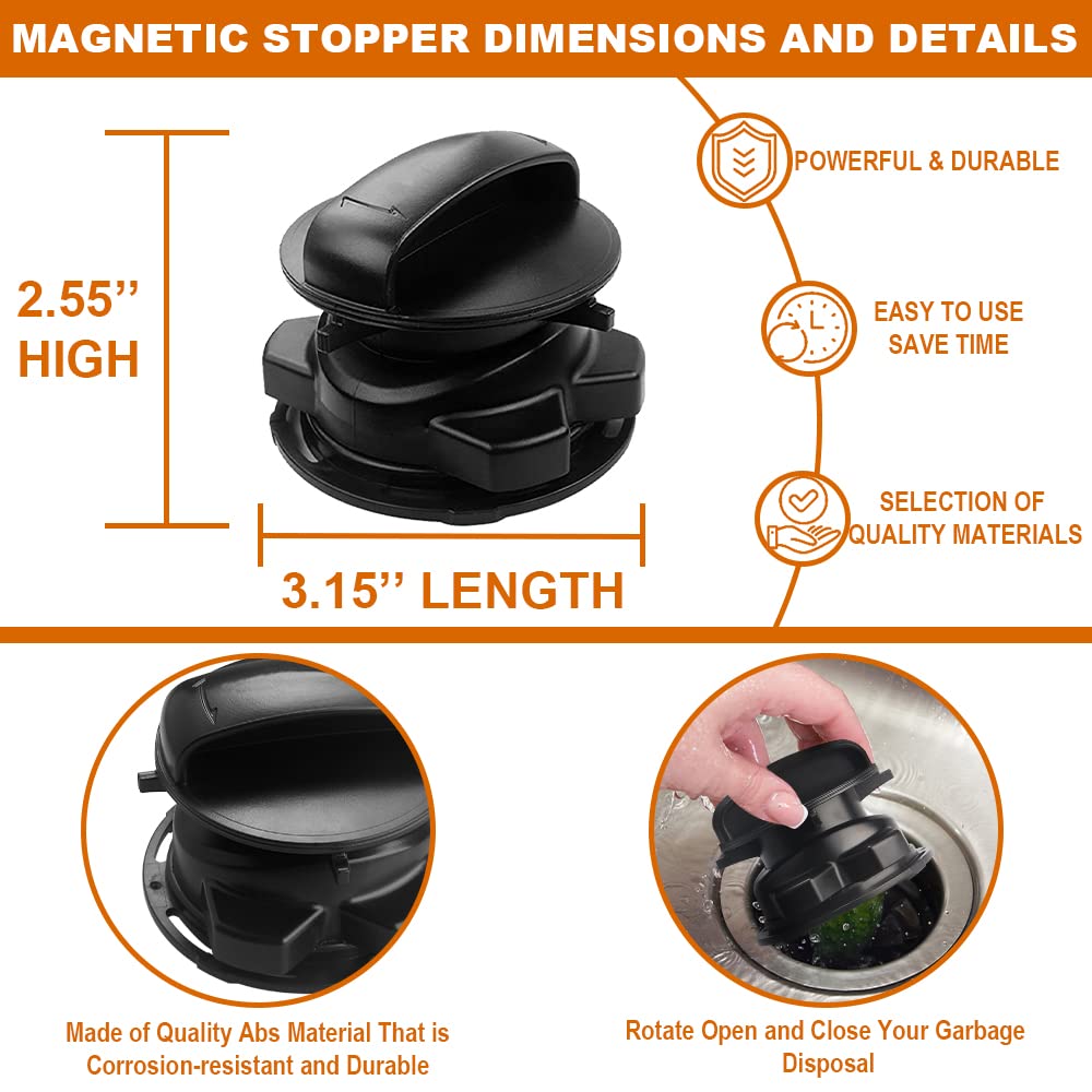 Inseknm 75257 stopper close-up reveals durable ABS construction resisting corrosion.