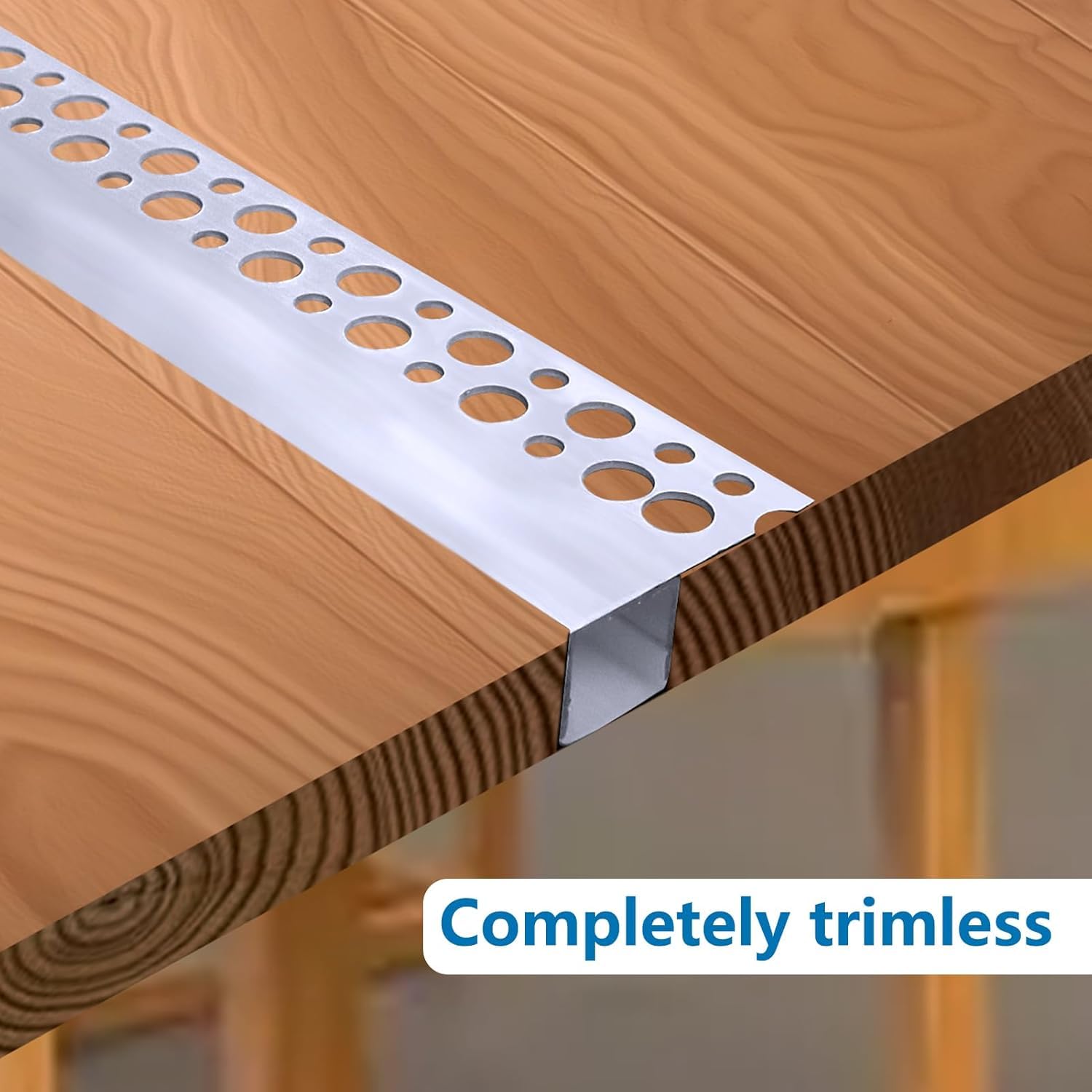 inShareplus plaster-in LED channel packaging includes six 1 m pieces for quick setup