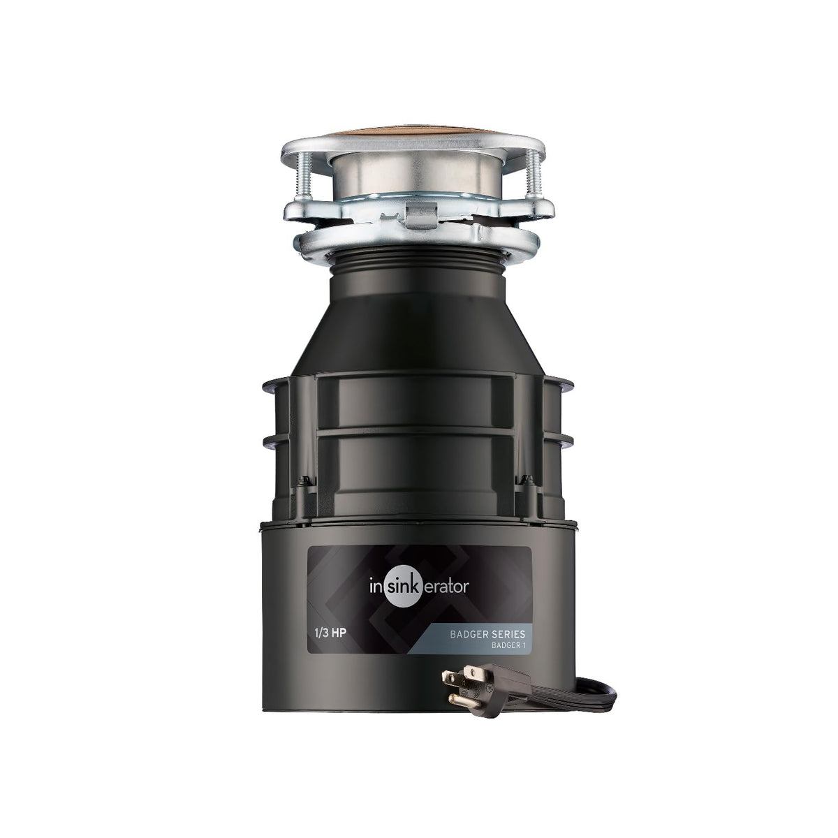 InSinkErator Badger 1-3 HP disposal with cord for easy kitchen setup