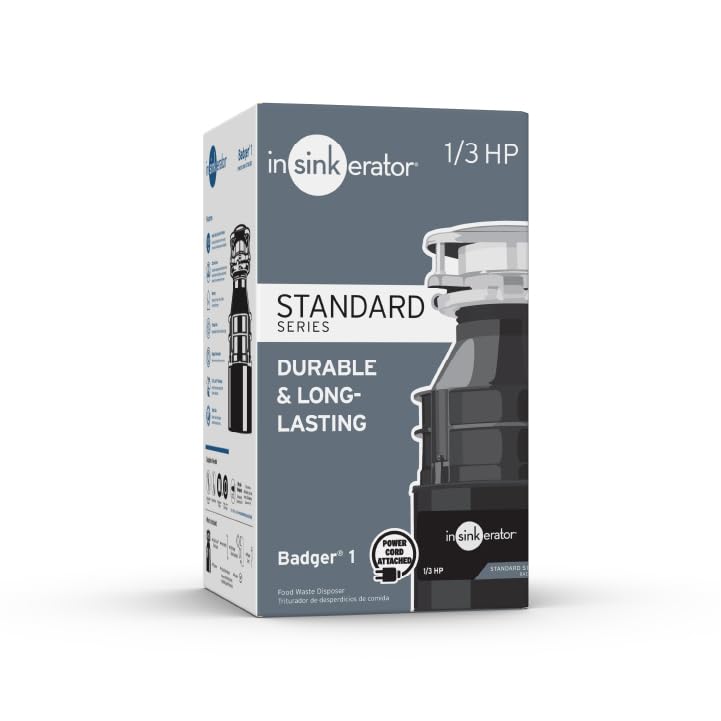 InSinkErator Badger 1-year warranty supports reliable kitchen performance