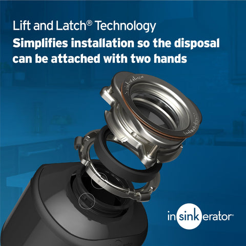 InSinkErator Badger compact design saves under-sink space