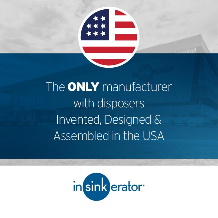 InSinkErator Badger galvanized steel grind components ensure durability