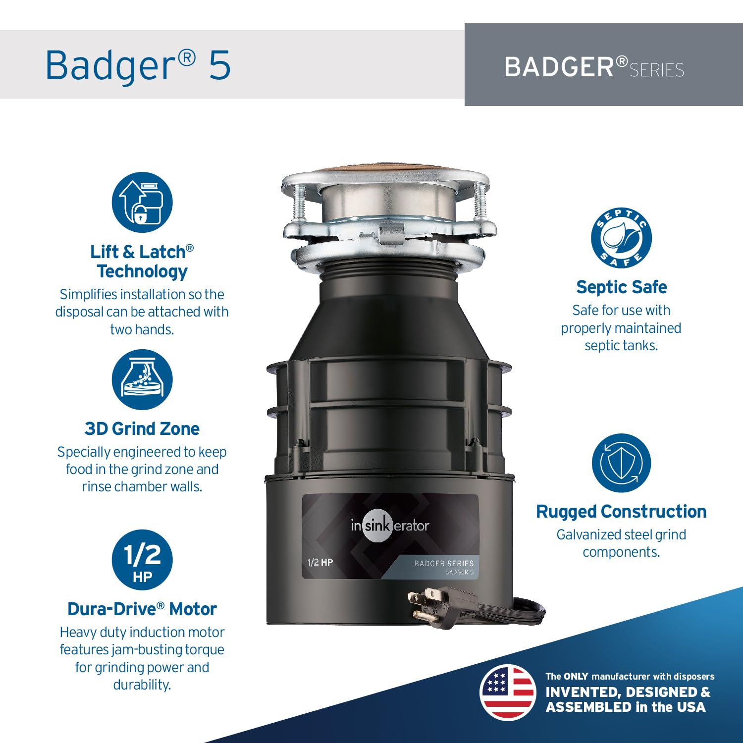 Badger 5 grinding everyday scraps efficiently in action