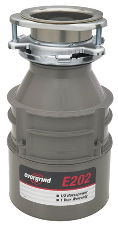 InSinkErator Evergrind E202 grind chamber close-up showing durable 26 oz capacity for everyday waste.