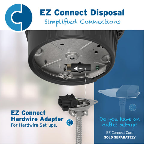 EZ Connect system simplifies installation with included hardware and adapters.
