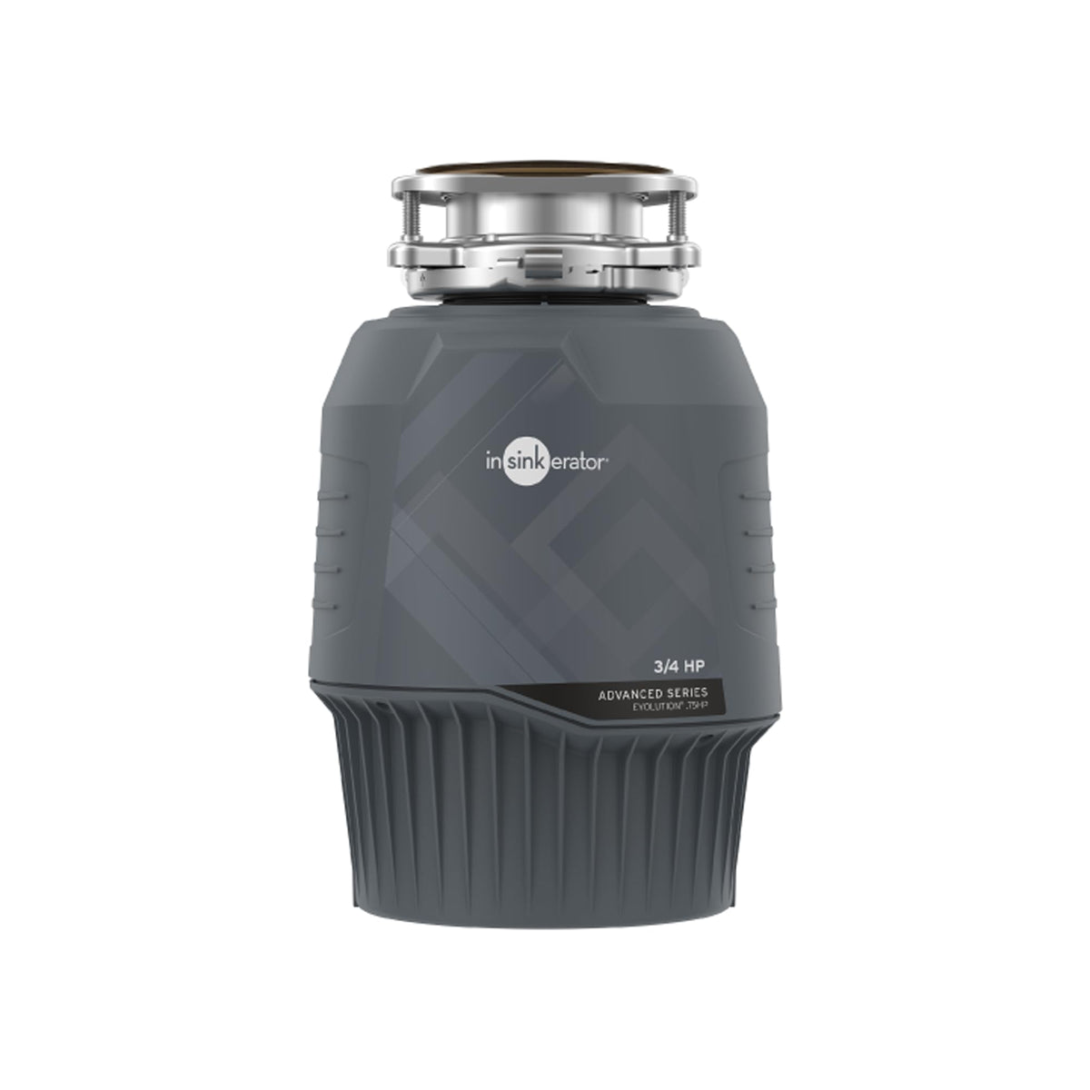 InSinkErator Evolution under-sink disposal shows compact design for easy installation.