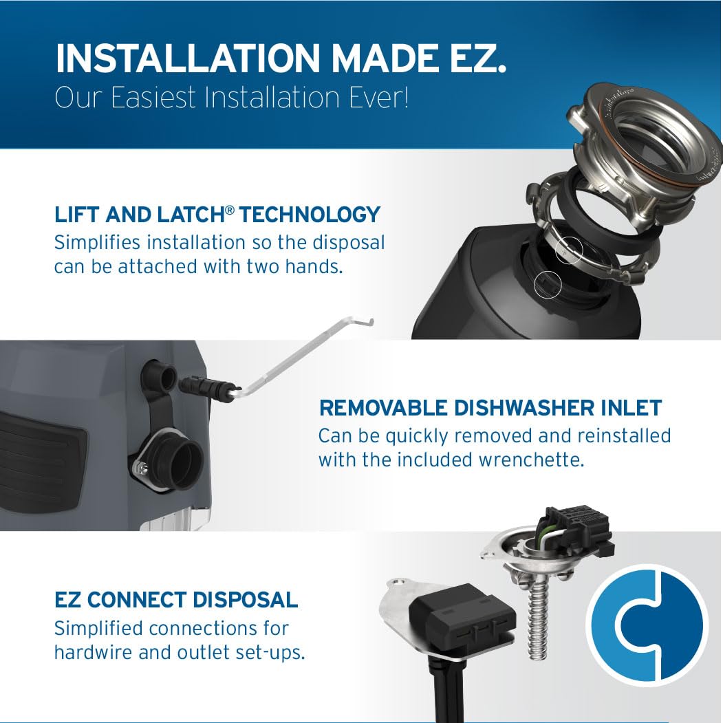 Removable quiet baffle for easy cleaning and maintenance.