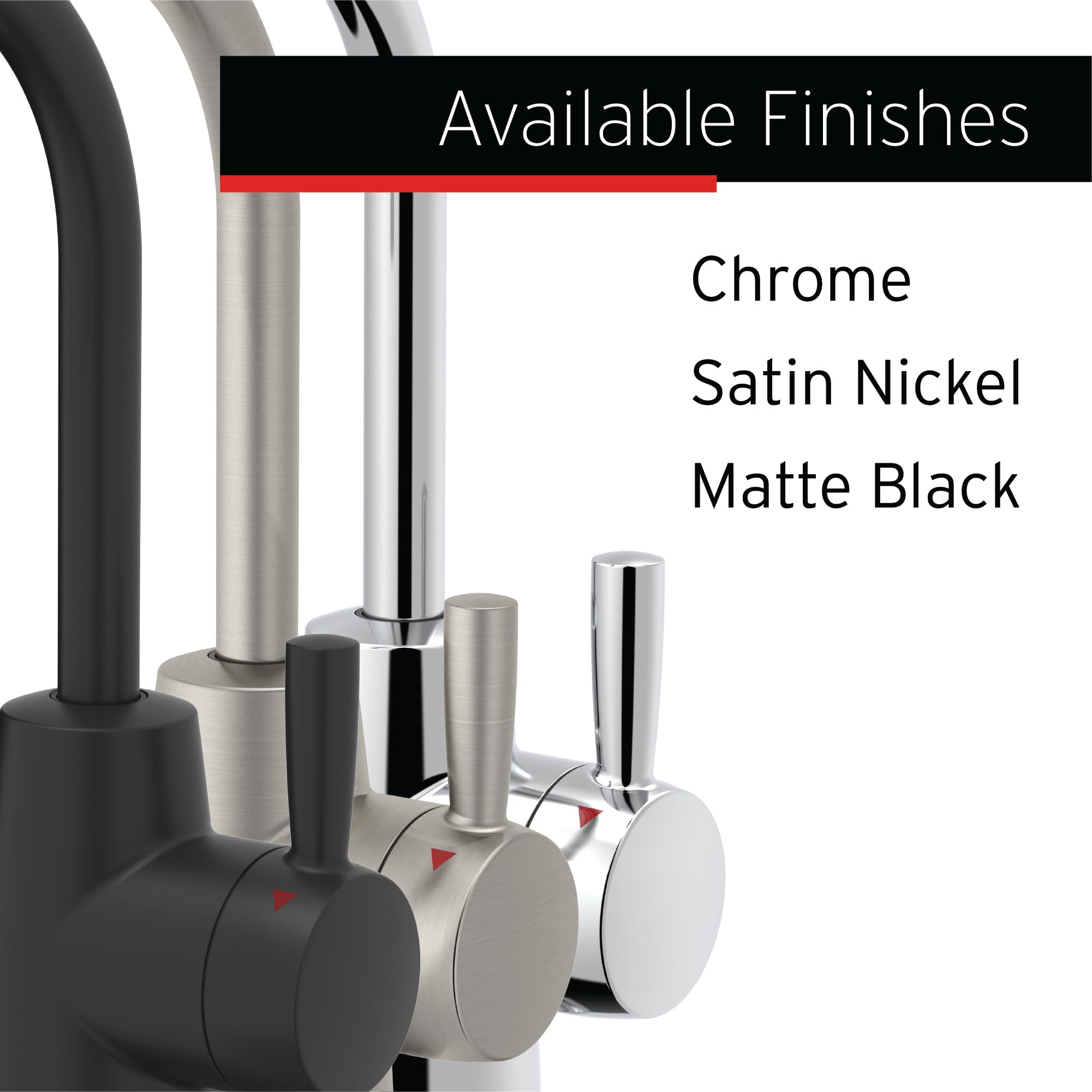 750-watt heater delivers consistent near-boiling water on demand.
