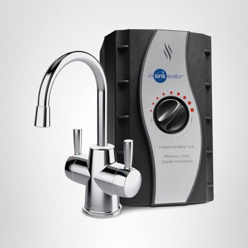 Durable stainless steel and chrome finish of HOT250 faucet