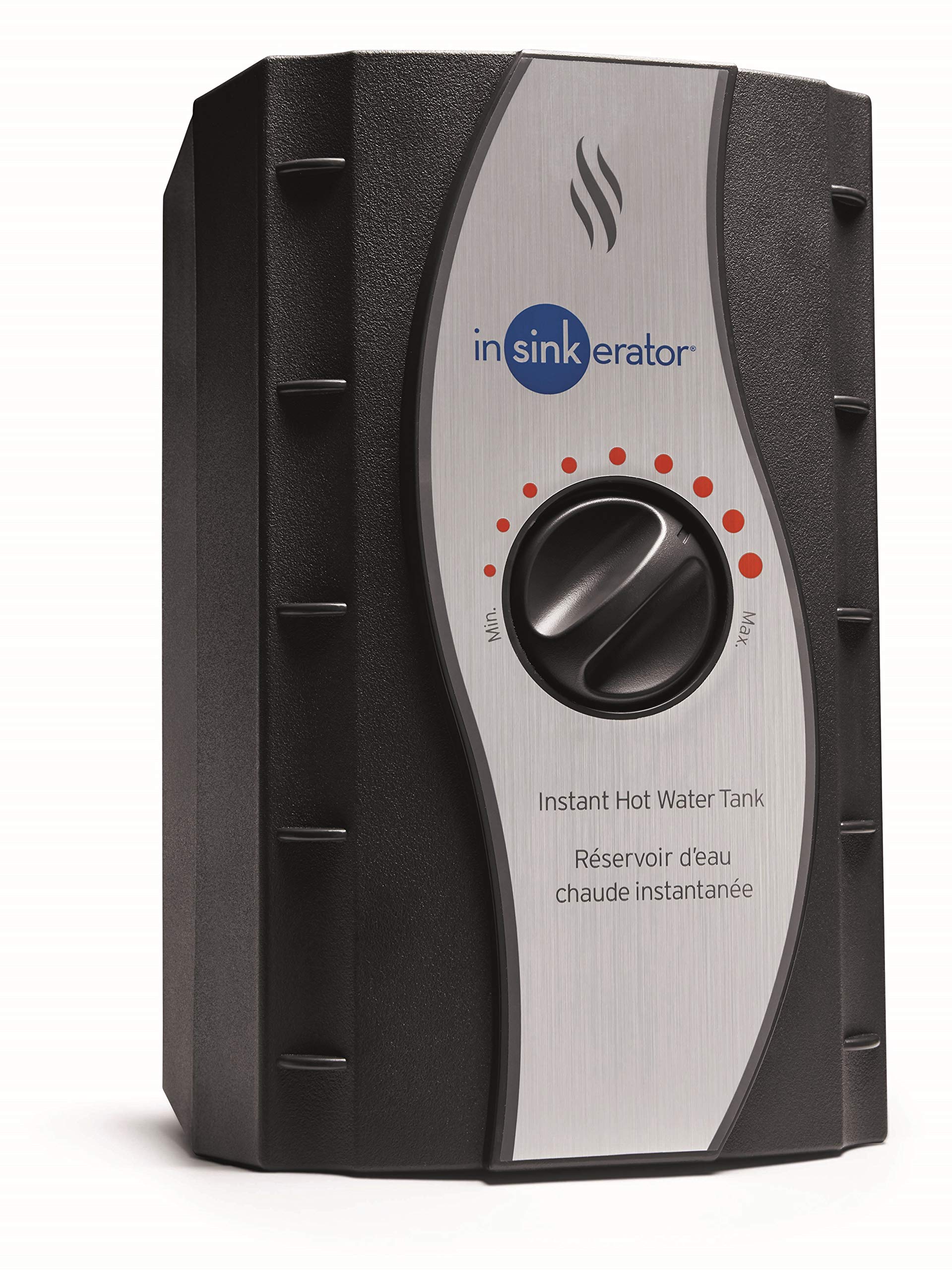 InSinkErator HWT-00 instant hot water tank delivers near-boiling water for quick drinks and meal prep.