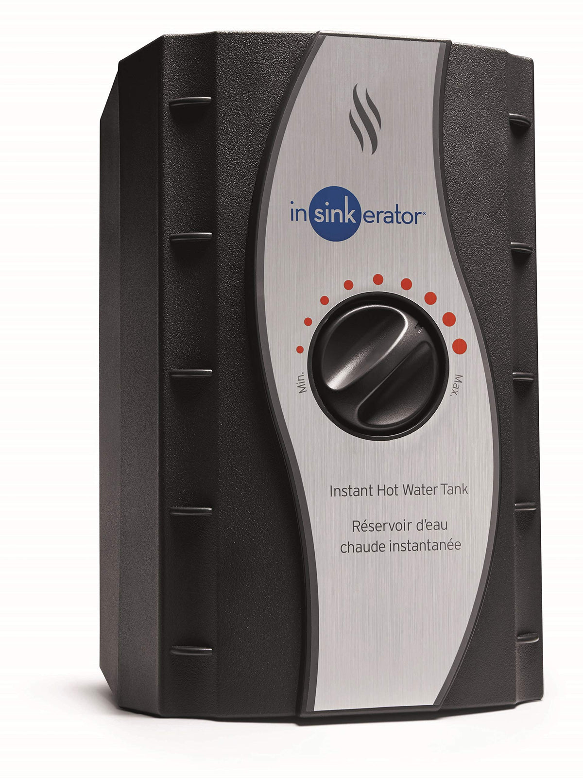 InSinkErator HWT-00 instant hot water tank delivers near-boiling water for quick drinks and meal prep.