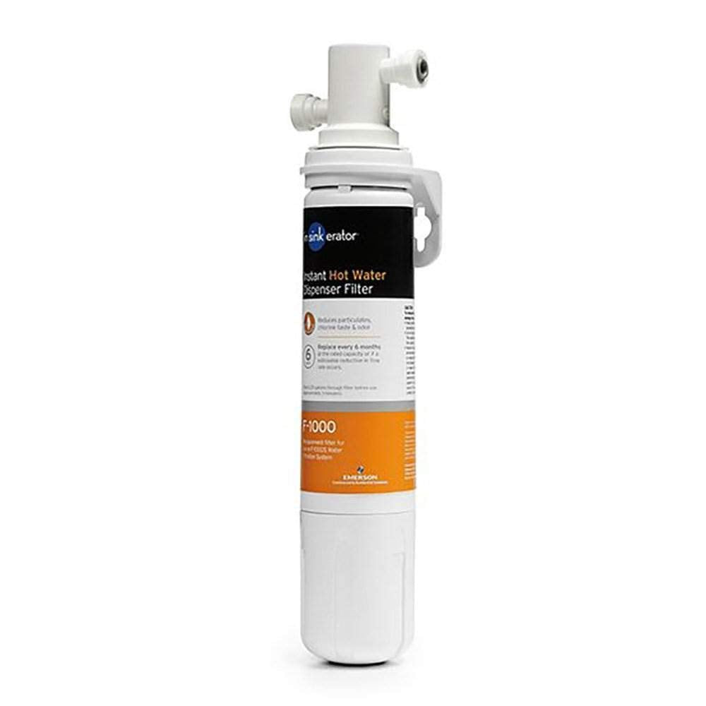 Under-sink installation with simple tool-free connections