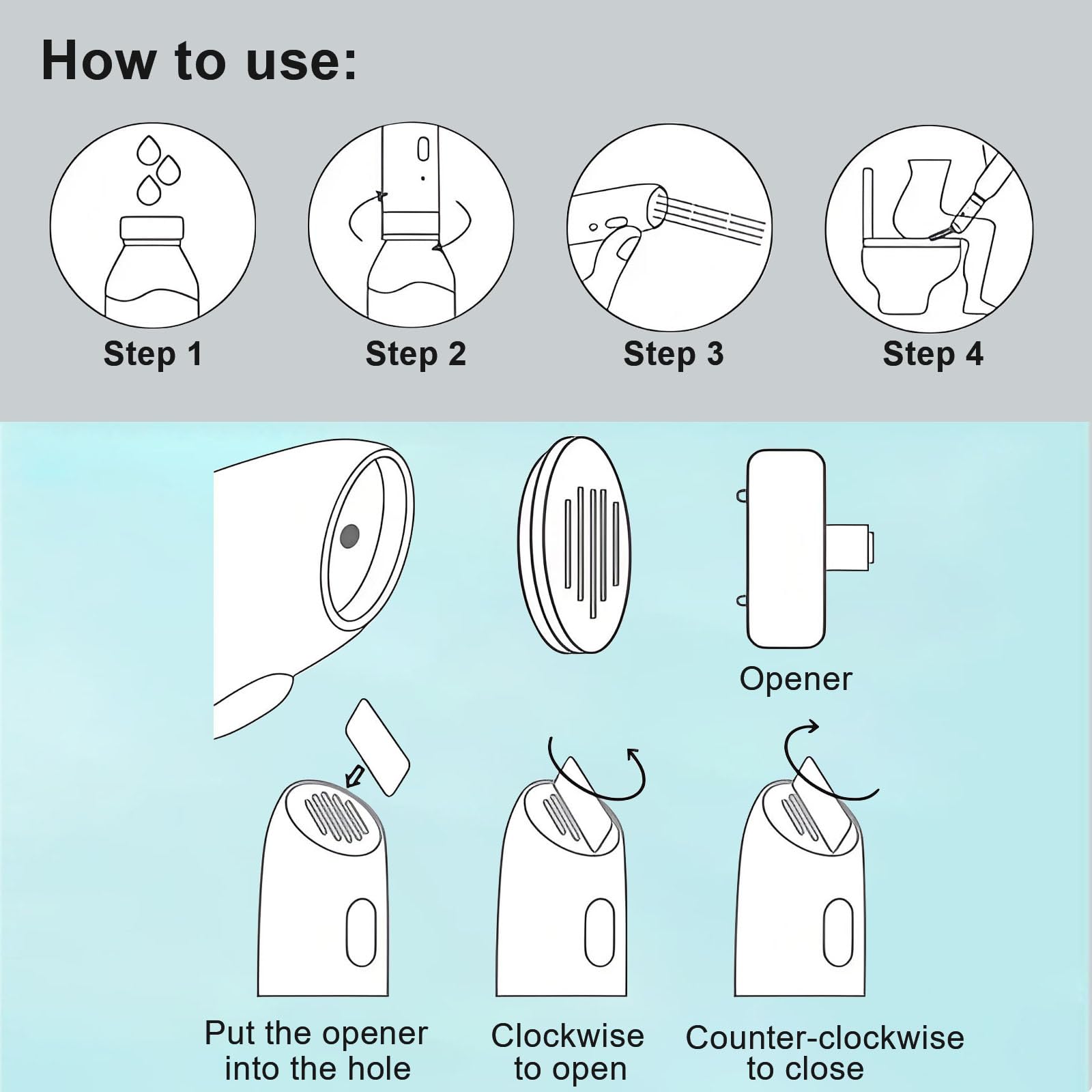 Insolife portable bidet non-leak design keeps bag clean