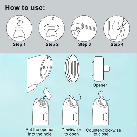 Insolife portable bidet non-leak design keeps bag clean