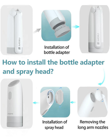 Insolife soft shower nozzle delivers gentle cleansing experience
