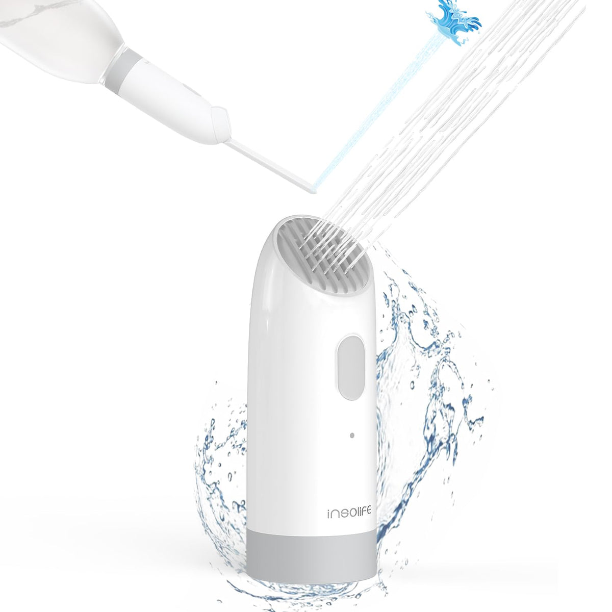 Insolife portable bidet in compact travel form for on-the-go cleaning