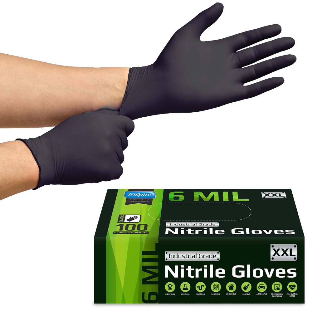 Inspire box includes 100 gloves, with bulk cases up to 1000 for easy stocking.