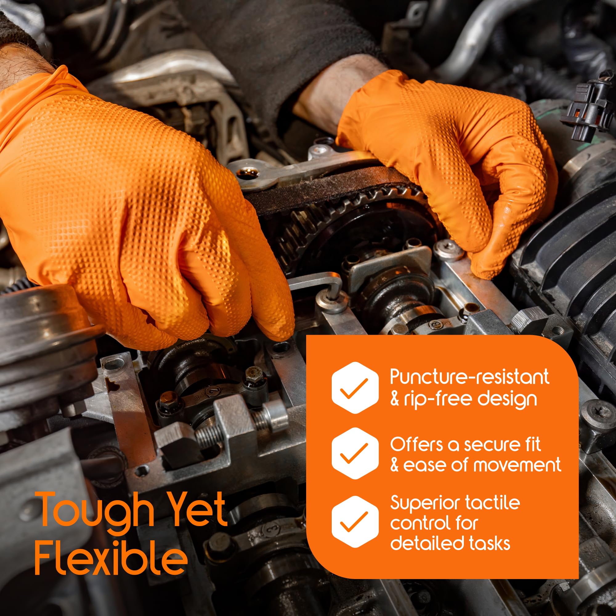 Inspire gloves suitable for plumbing and painting tasks with durability.