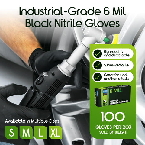 Inspire nitrile gloves with textured fingertips for secure grip during procedures.
