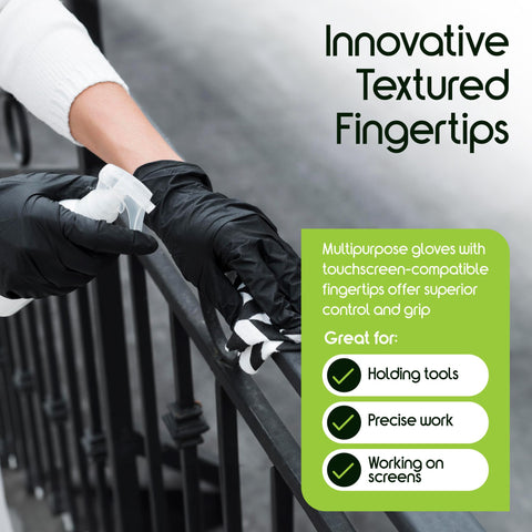Powder-free design reduces residue while avoiding irritation