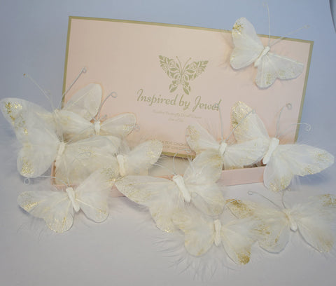 Inspired by Jewel moveable decals let you rearrange butterflies anytime.