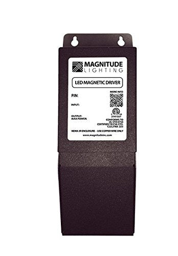 Inspired LED Magnitude transformer front view for dimmable 24V lighting