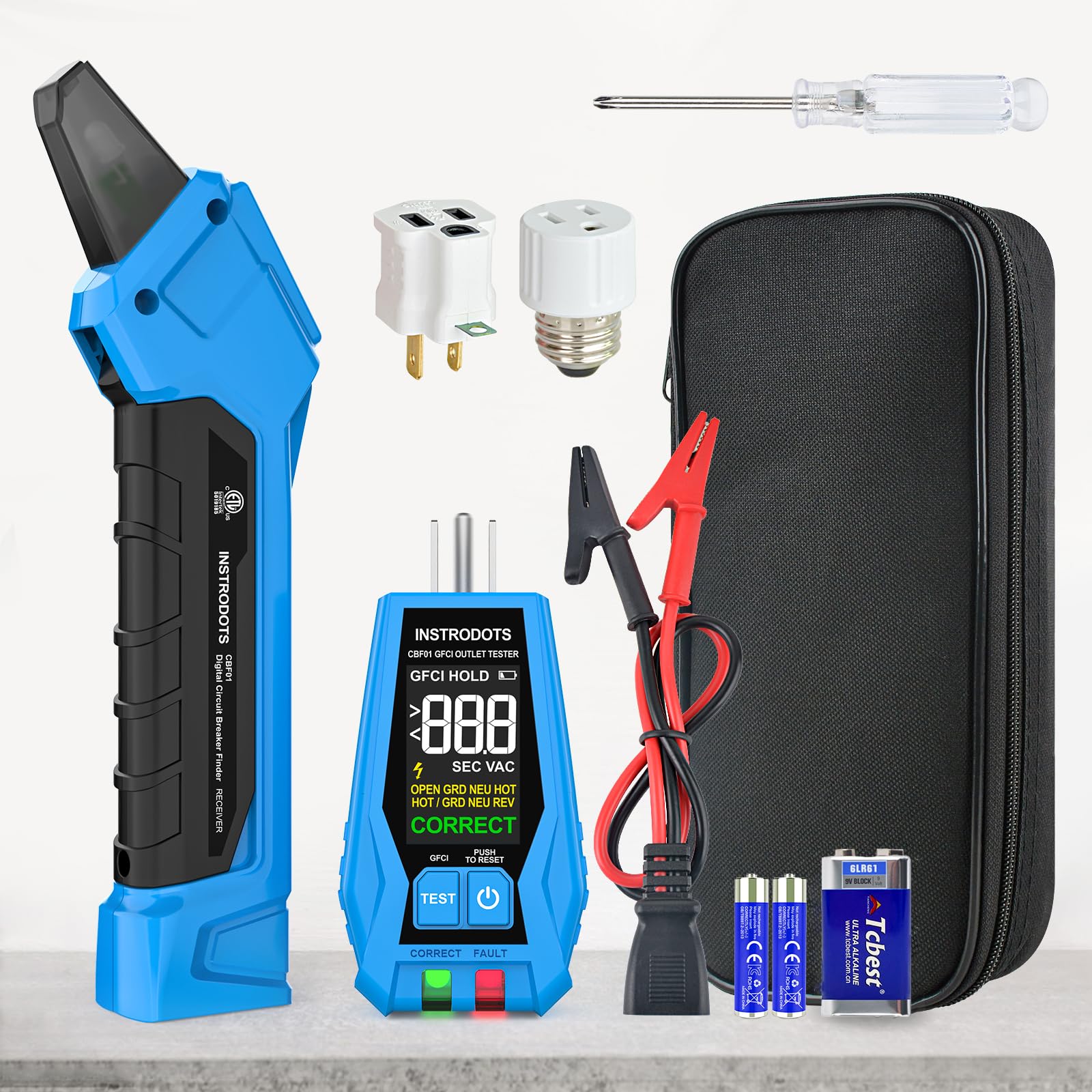 Instrodots CBF01 user manual with quick setup guidance