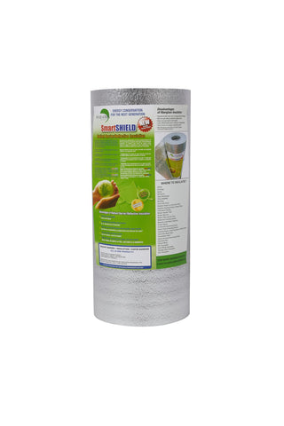 SmartSHIELD 3mm foam-core layer cross-section emphasizes durable non-toxic construction.