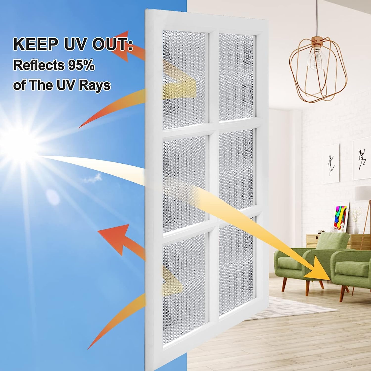 INSULATION MARKETPLACE SmartSHIELD dual-sided foil surfaces maximize deflection.