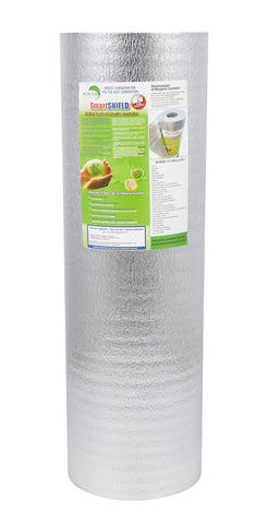 SmartSHIELD foam core 3mm unrolled display highlighting easy installation and favored handling.