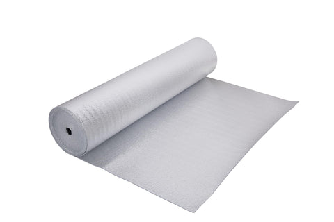 INSULATION MARKETPLACE SmartSHIELD installation showing vapor barrier in action