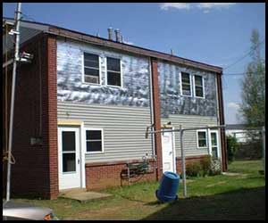INSULATION MARKETPLACE SmartSHIELD non-toxic core supports safe handling.