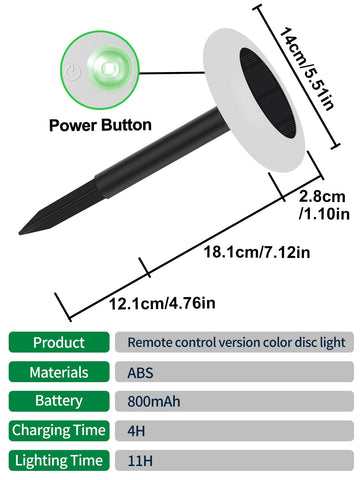 Intelamp easy-install no-wiring ground light simplifies outdoor setup