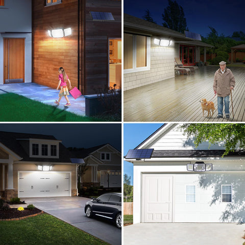 Intelamp separate panel 9ft cable allows flexible placement for optimal sun exposure.