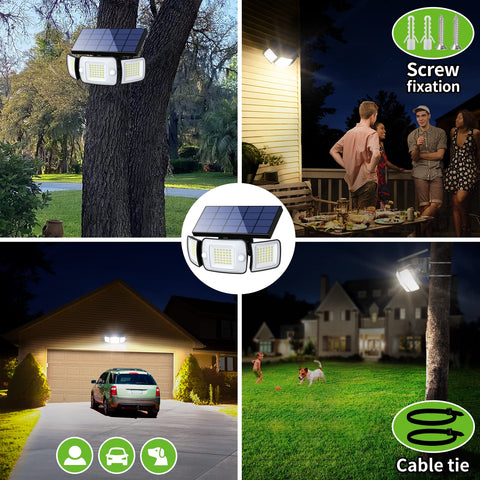 Intelamp 6000mAh battery powers extended nighttime performance.