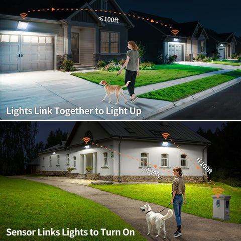 Intelamp wall-mount installation keeps the light secure and tidy