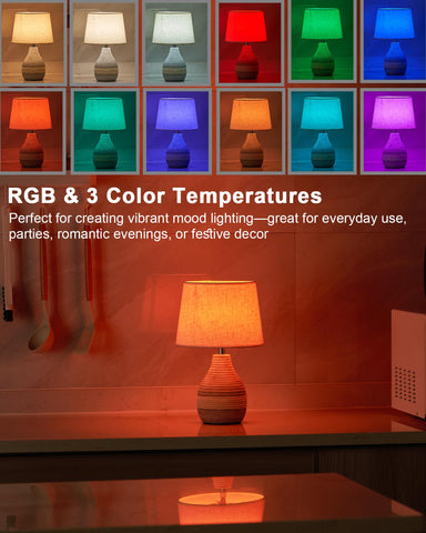 Remote control highlights easy operation of the INTELIVE lamp