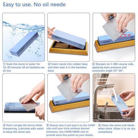 Intelitopia genuine cowhide leather strop for burr removal and final polish