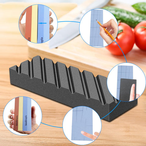 Intelitopia non-slip bases secure the kit on the work surface during use